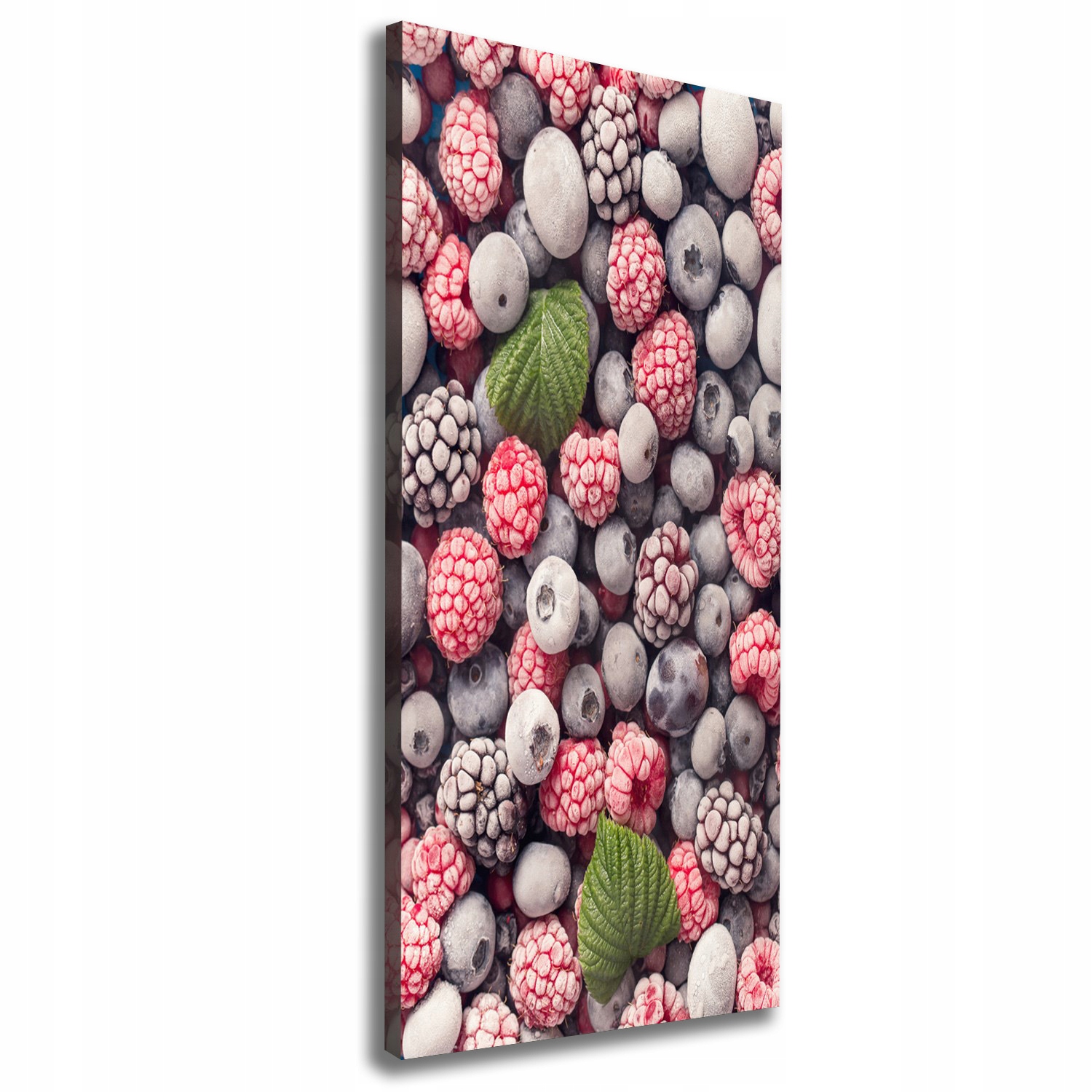 

Foto obraz na płótnie Mrożone owoce 50x125 cm