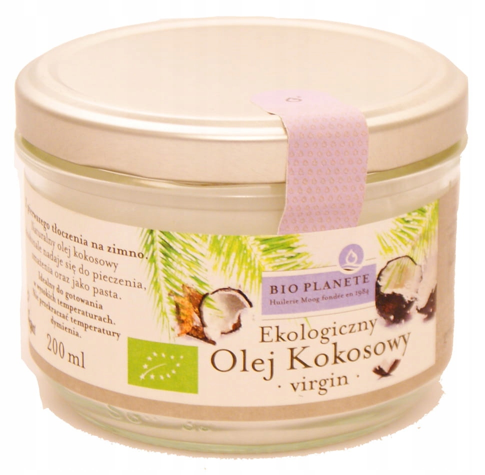 

Olej kokosowy virgin Bio Bio Planet 200ml