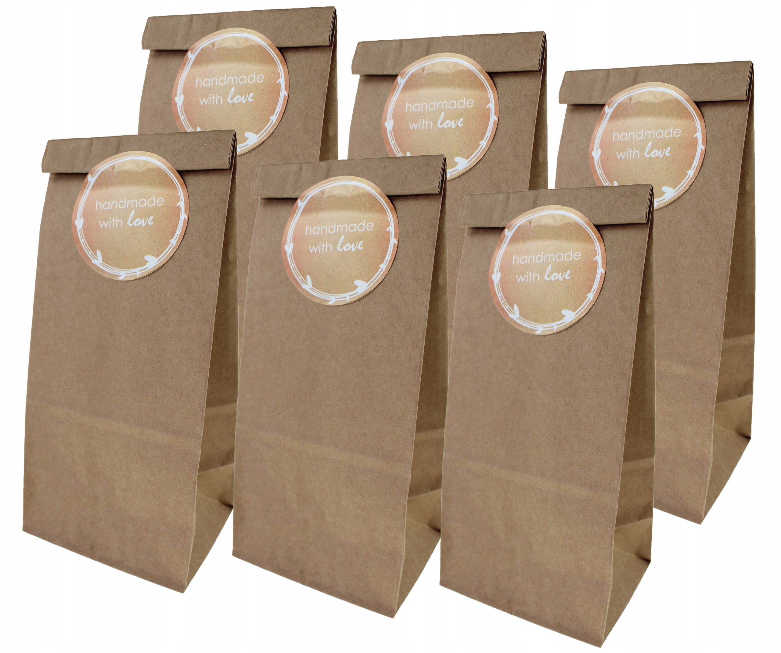 

Torebki klockowe Handmade 10 sztuk Eko