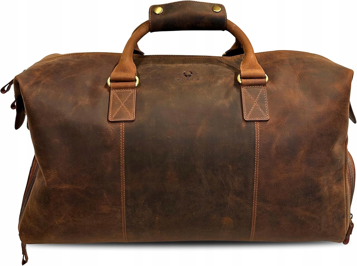 Prémiová cestovní taška Donbolso Vintage z italské kůže