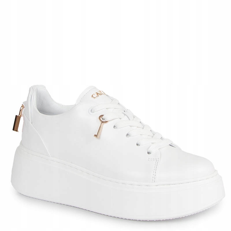 Carinii B9580 Tenisky Kůže Lico Bílé 40
