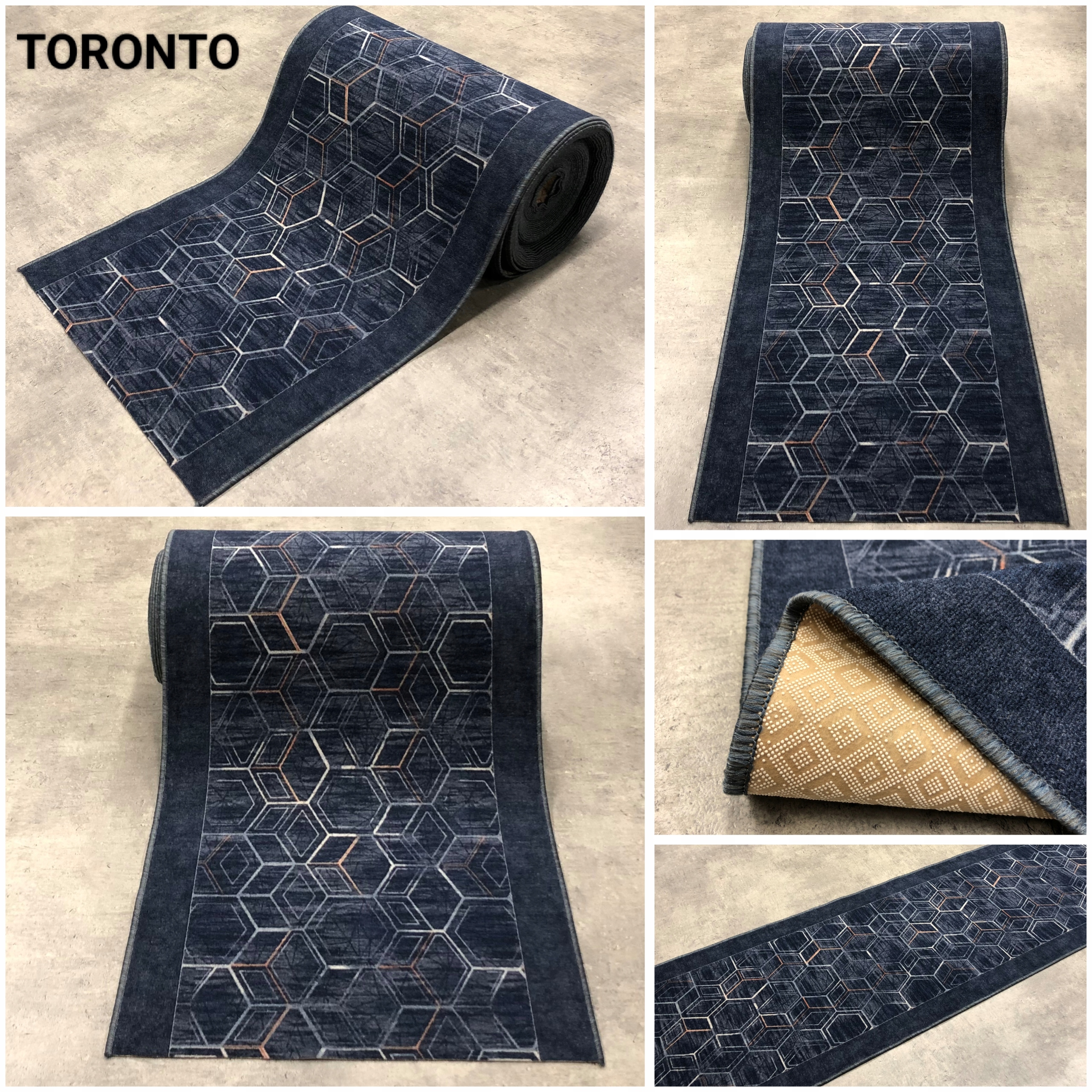 PODGUMOWANY CHODNIK 80cm ORYGINALNY MODNY MIX Długość 10 cm