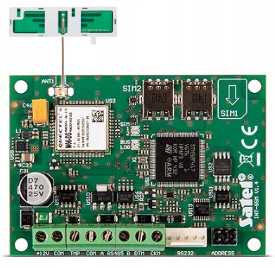 ZESTAW ALARMOWY Z GSM SATEL INTEGRA 32 8 x BOSCH Typ alarmu przewodowy