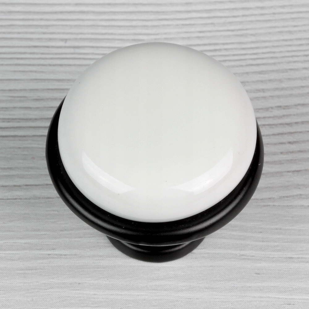 4x GAŁKA MEBLOWA GAŁKA DO SZAFKI PORCELANA RETRO Kod producenta 0003325