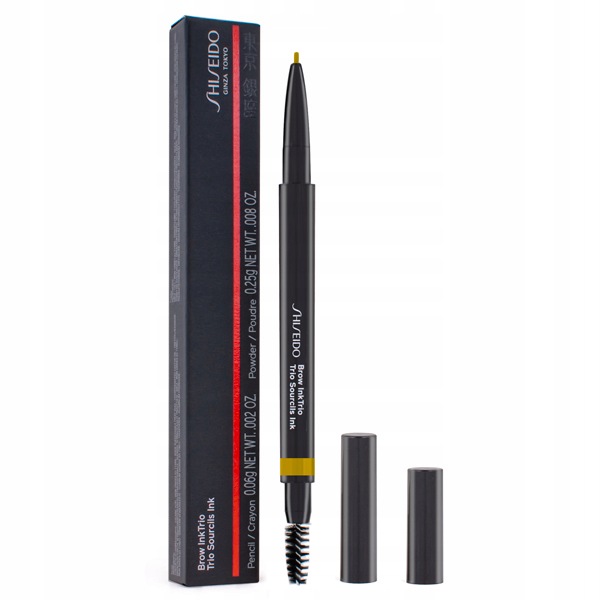 Voděodolná tužka na obočí Shiseido Brow Ink Trio 02 Taupe 031 g