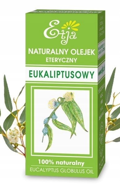 

Olejek Eukaliptusowy Naturalny Eteryczny 10 ml Etj