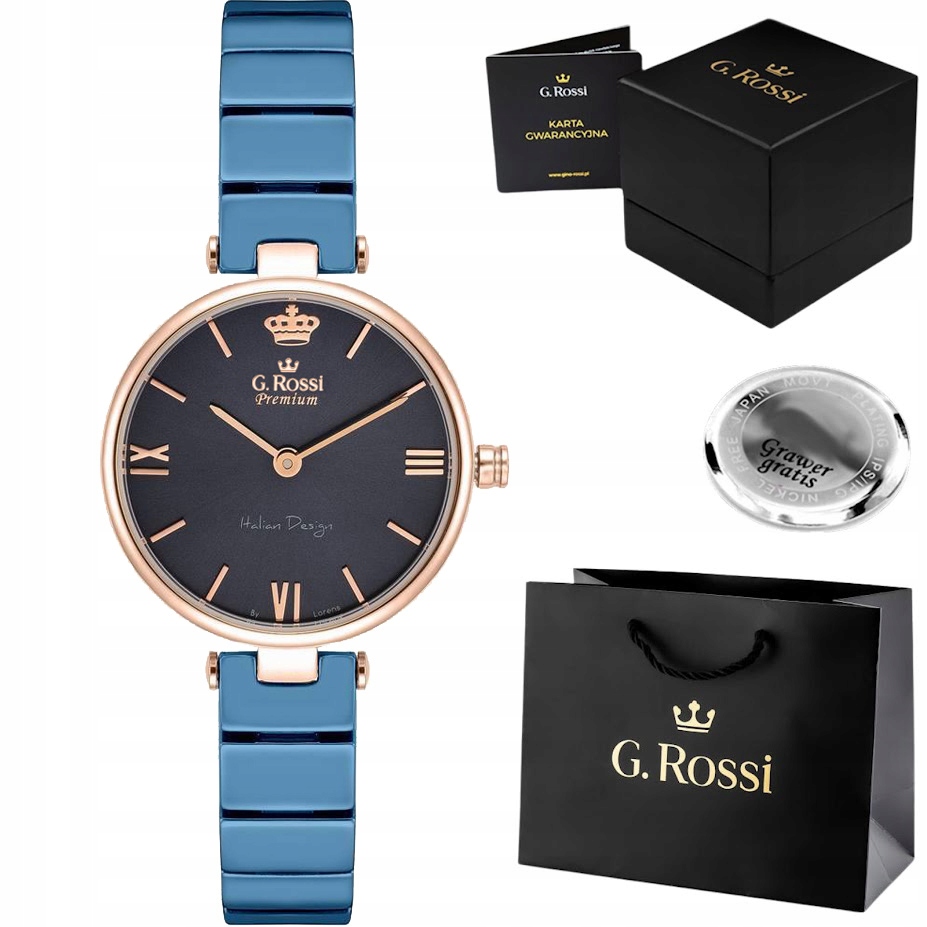 Dámské hodinky G. Rossi Premium jemné, elegantní jako dárek s gravírováním