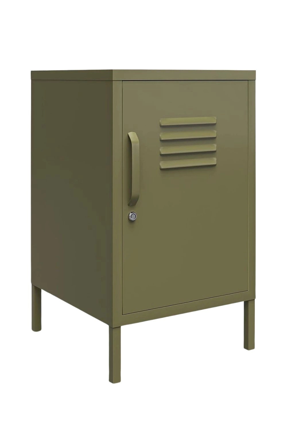 Skriňa Dorel Home Bradford Locker kovová zelená nakastlik 69 x 38 x 40