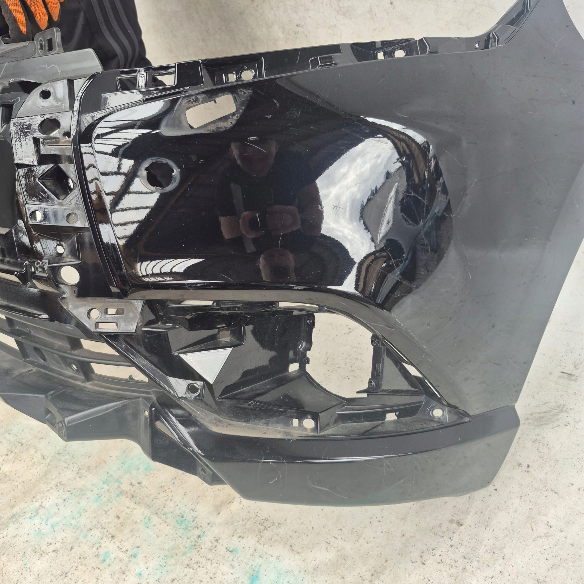 MITSUBISHI OUTLANDER III 3 LIFT 15-18 bumper front front washer PDC