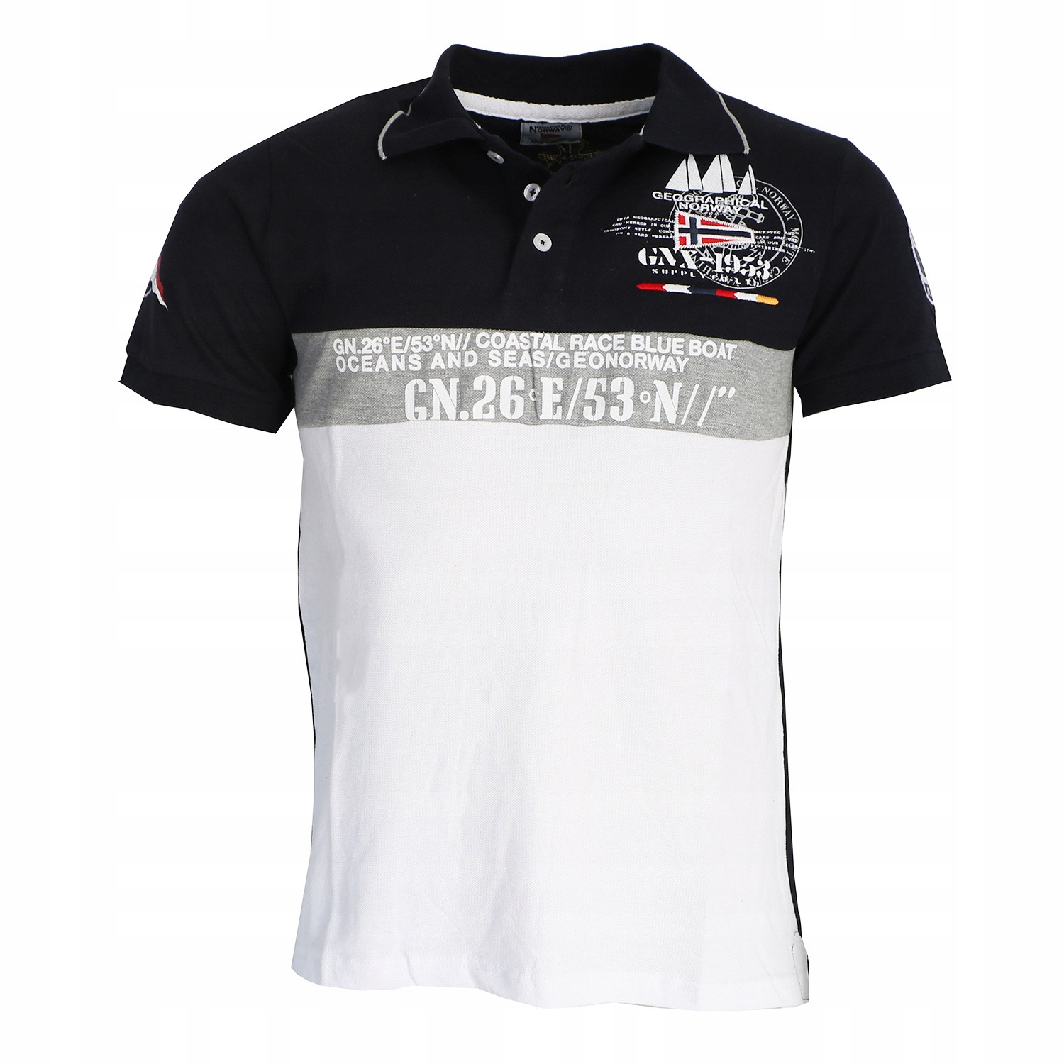 Geographical Norway polokošile pánská Kassovitz Ss Men 100 S tmavě modrá