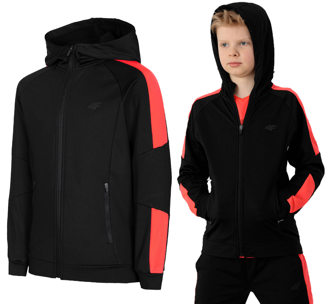 

Bluza sportowa 4F JBLMF001 treningowa 158-164