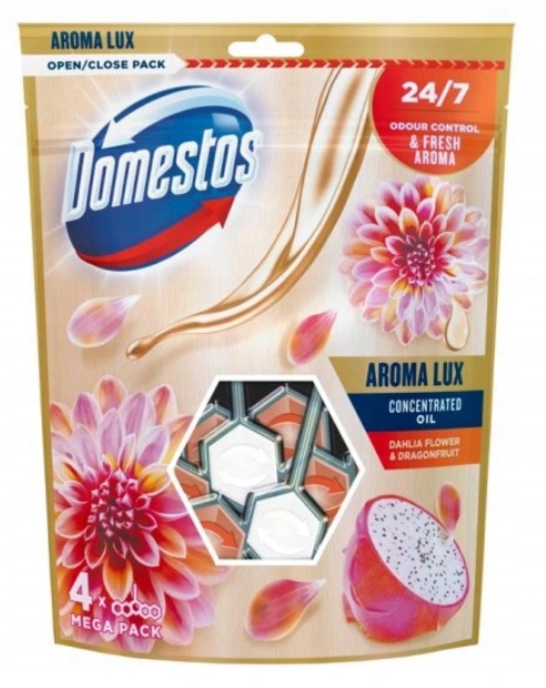

Domestos Aroma Lux zawieszka 4x55g Dahlia & Dragon