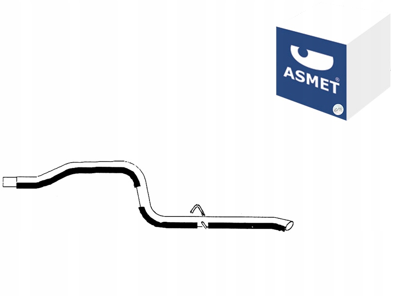 RURA WYDECHOWA TYŁ ŚR.:55MM DAEWOO LUBLIN II 2.4D 04.97- ASMET