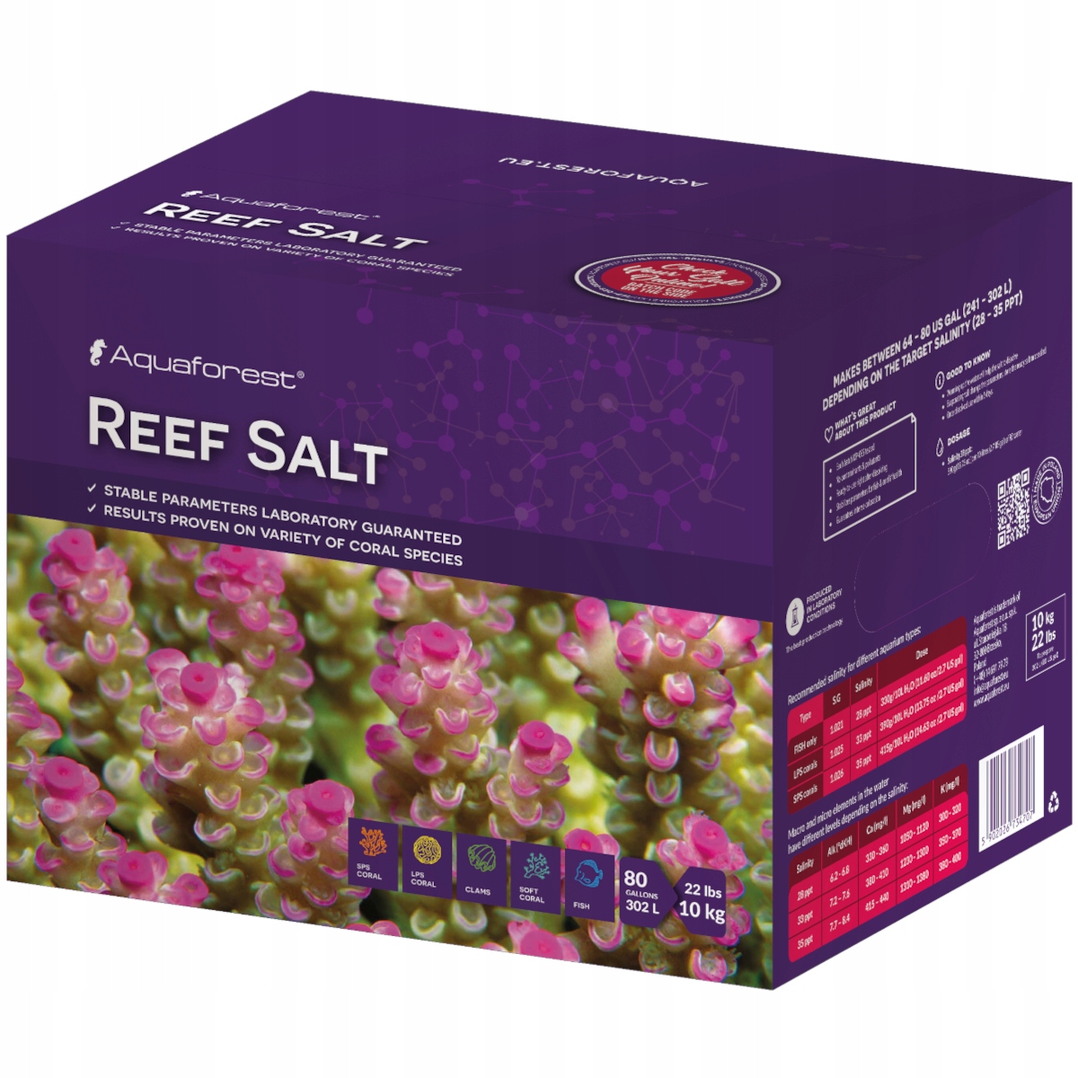 Levně Aquaforest Reef Salt 10 kg – mořská sůl