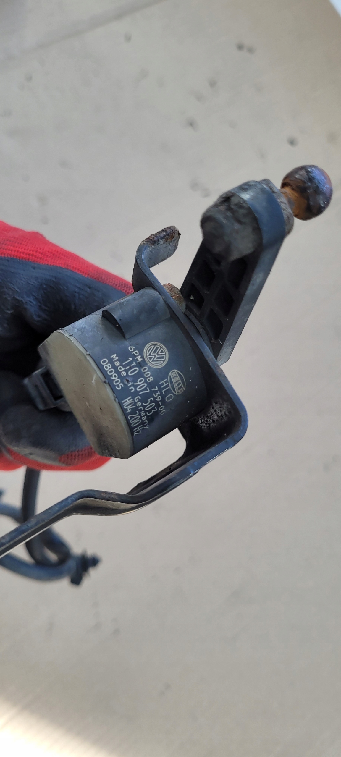 A6 C6 Sensor POZIOMOWANIA XENON lichte vorne 1T0907503