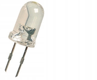 

Dioda Optosupply 5mm, Green 525-530nm, 5lm, 15°