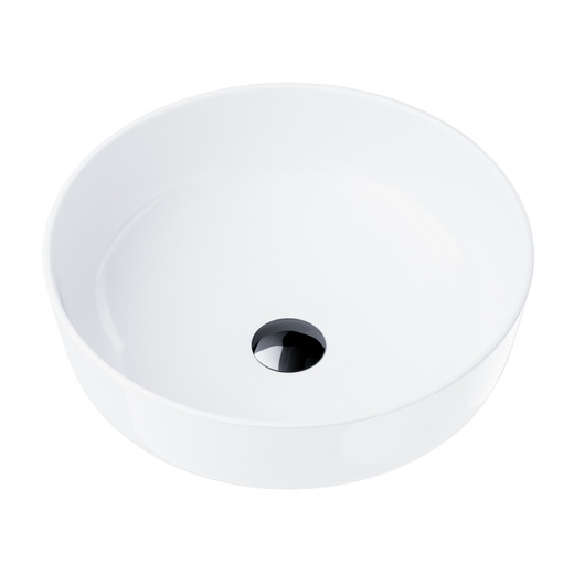 Umývadlo Na Dosku Corsan Lugo UC9988BL 41,5x41,5x13,5 cm, čierny korok