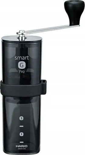Hario Hario Smart G Pro Coffee Mill Przezroczysty Czarny