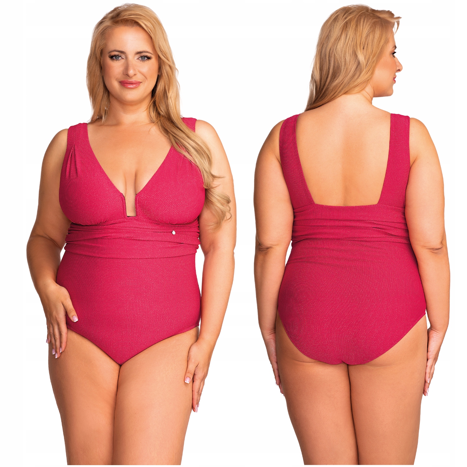 Jednodílné plavky modelující maliny Nessa Aloa Milano S