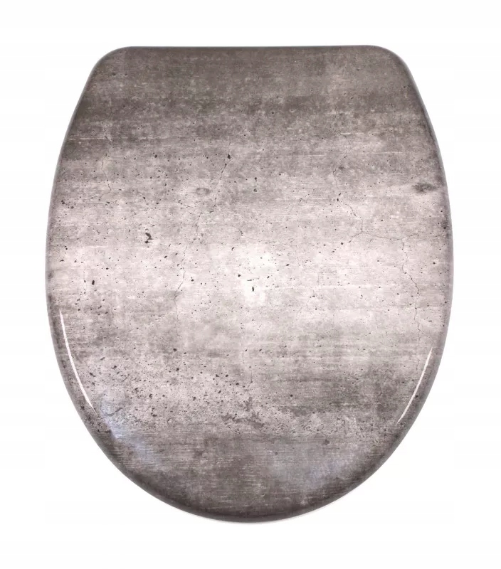 Wc sedátko Schütte Industry Grey Duroplast, Soft Close