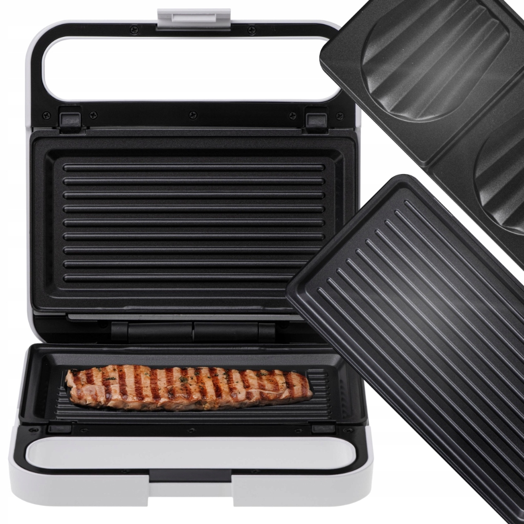 Sendvičovač 2v1 Elektrický toastový gril 1100W Adler AD3070