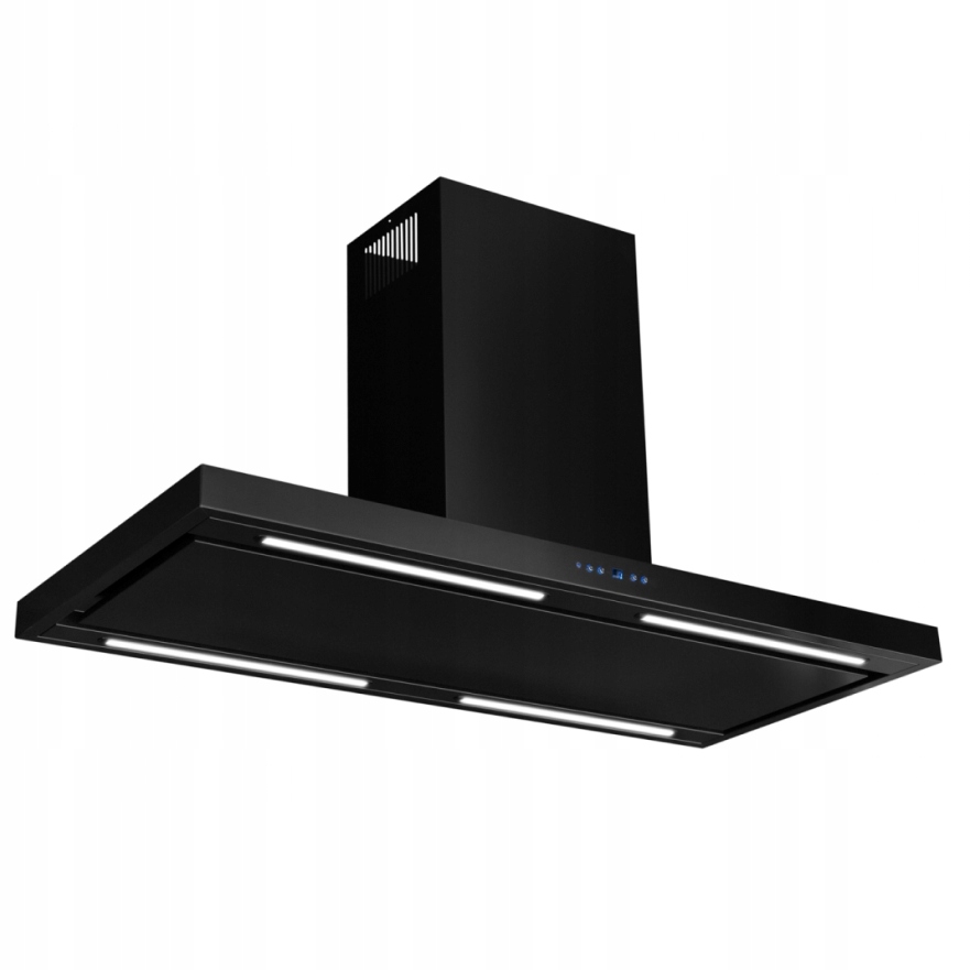 

Okap Kuchenny Wyspowy Etna Island Lux Black MAT120