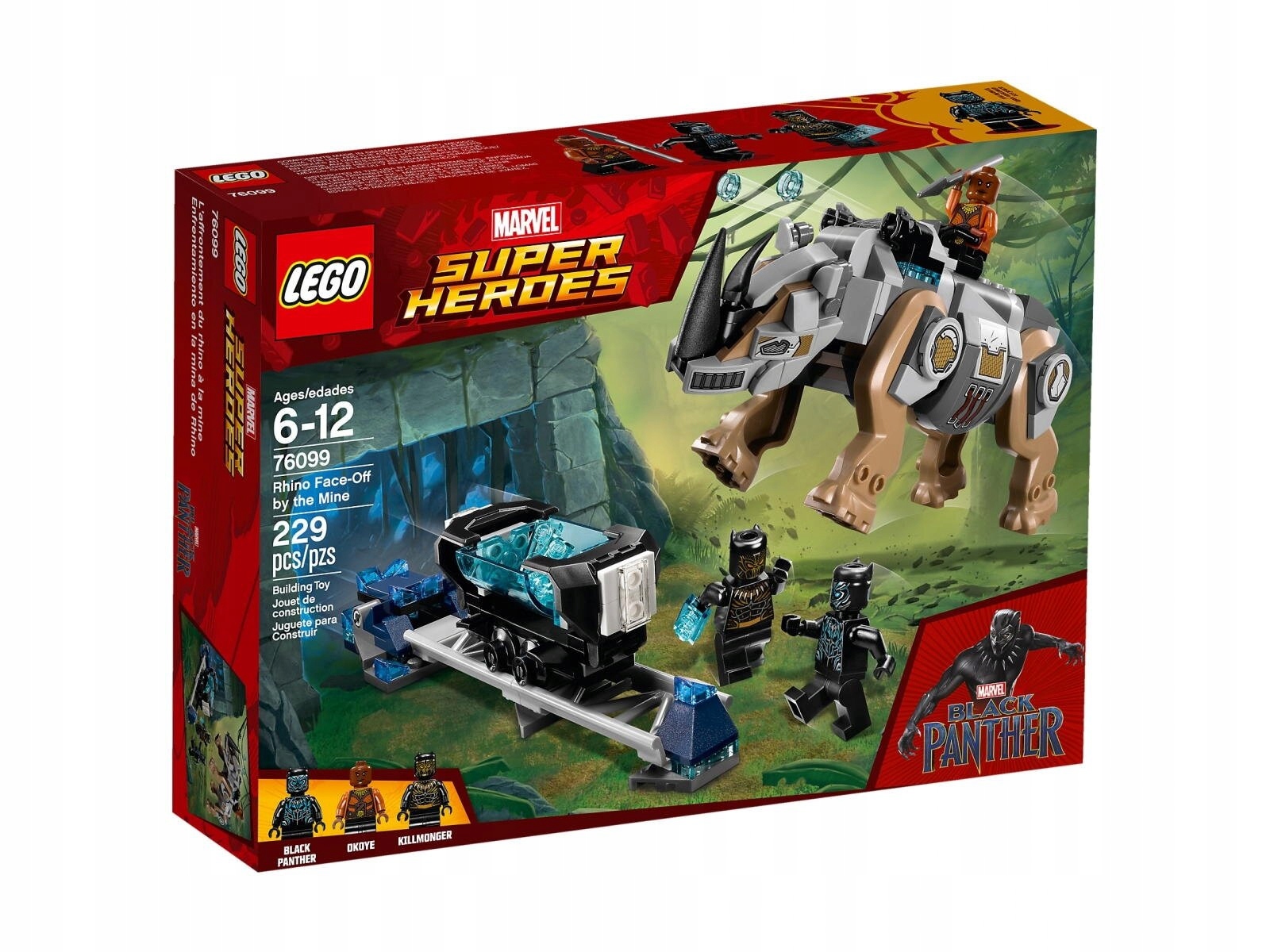 Lego Heroes 76099 Souboj s nosorožcem poblíž dolu Nové