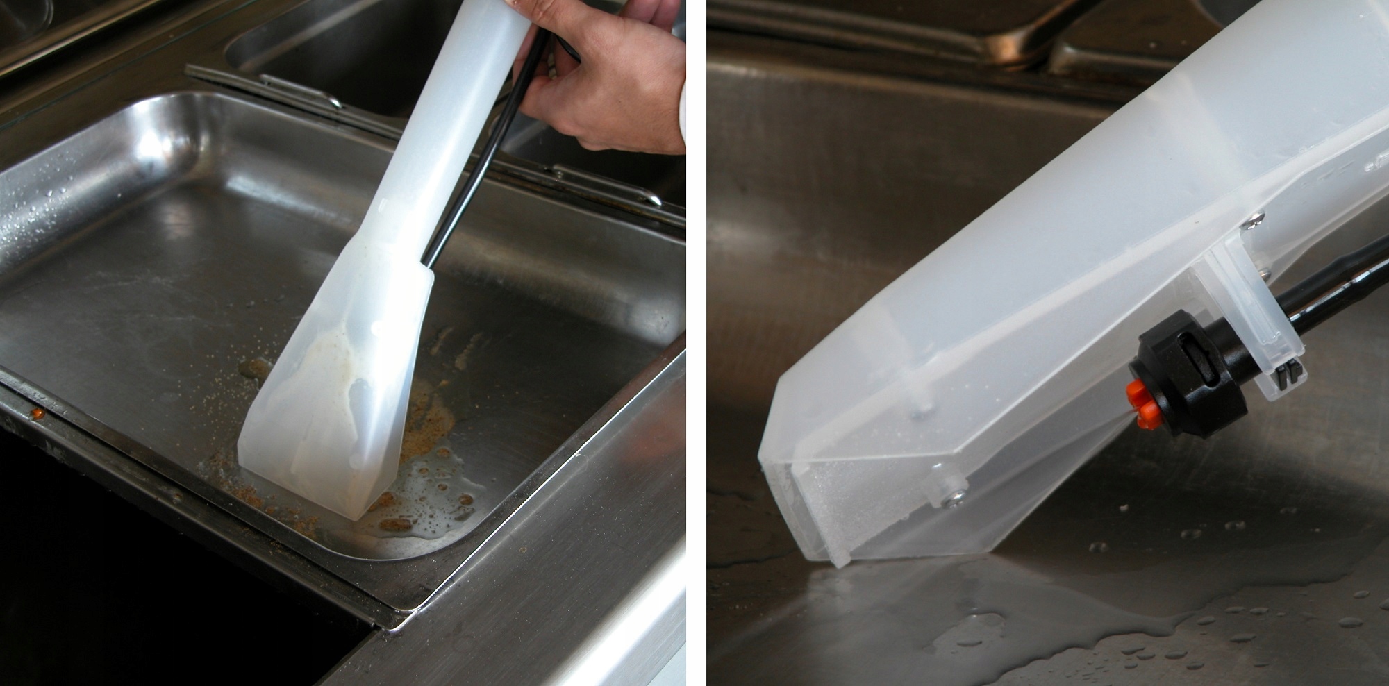 ODKURZACZ PIORĄCY GBP 20 LAVOR 4W1 DO TAPICEREK DYWANÓW MEBLI Konstrukcja schowek na akcesoria