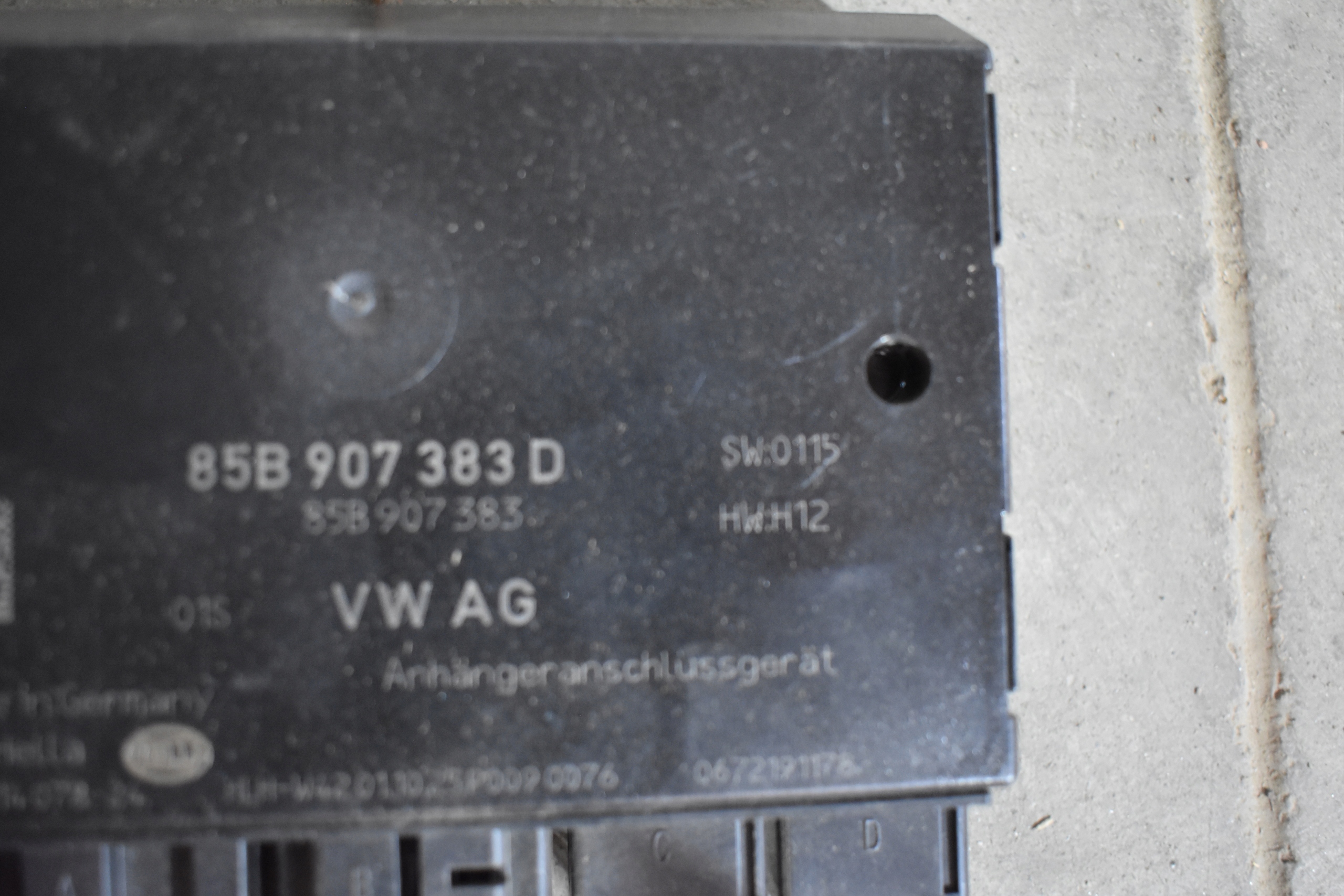 IDEALNY Gancio traino KPL. modulo cablaggio AUDI A5 B10 1