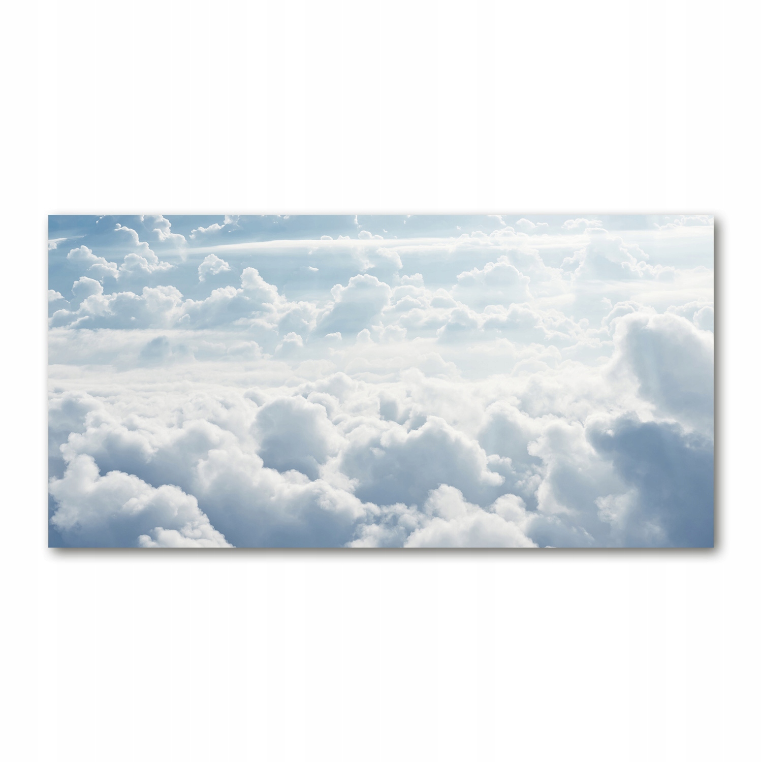 

Foto obraz szklany Chmury z lotu ptaka 140x70