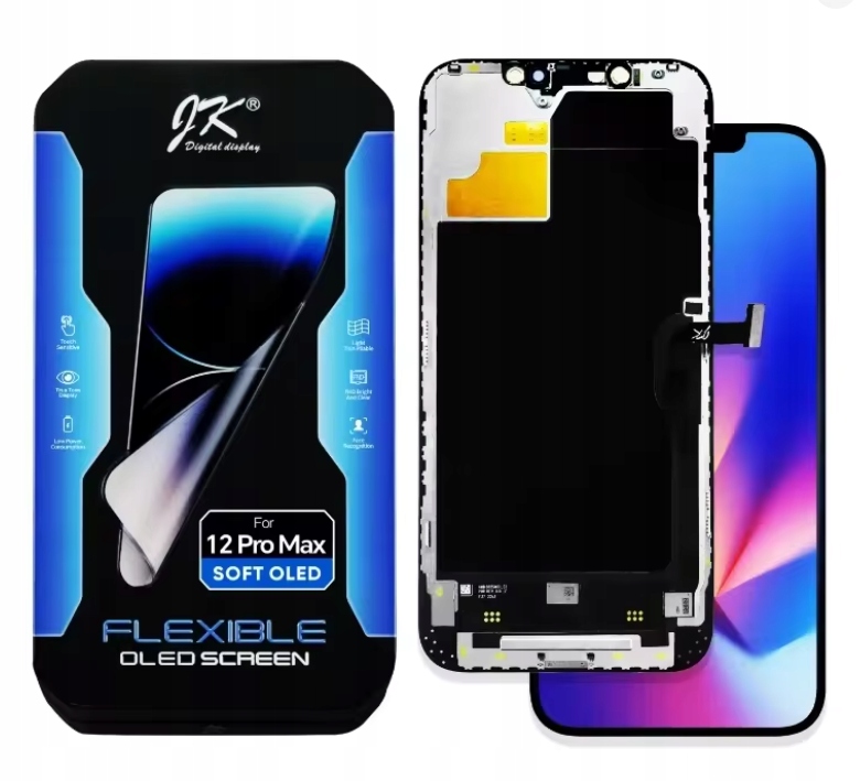 LCD displej pro Apple iPhone 12 Pro Max Soft Oled Jk těsnění