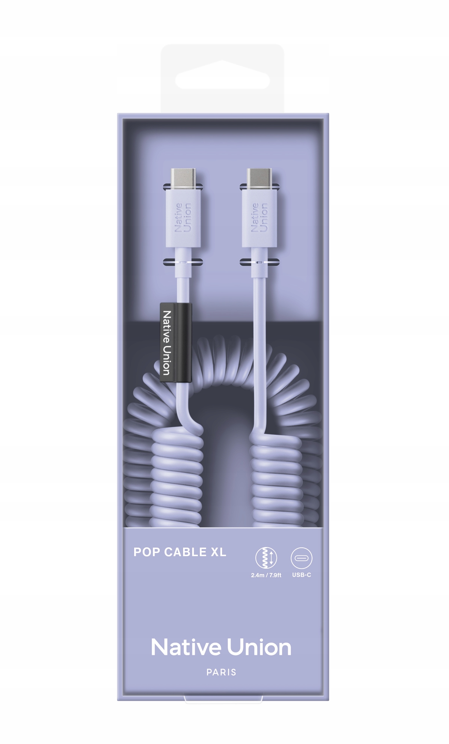 Kabel Native Union Usb-c Usb-c 2,4 m 60 W pevný a dlouhý pro notebook a tablet