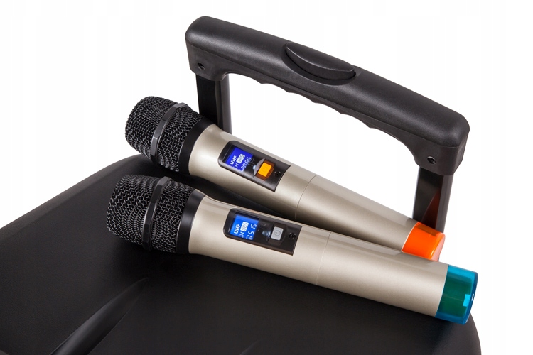 KOLUMNA WALIZKA BT KRUGER KM1710 RADIO USB KARAOKE Wysokość produktu 56 cm