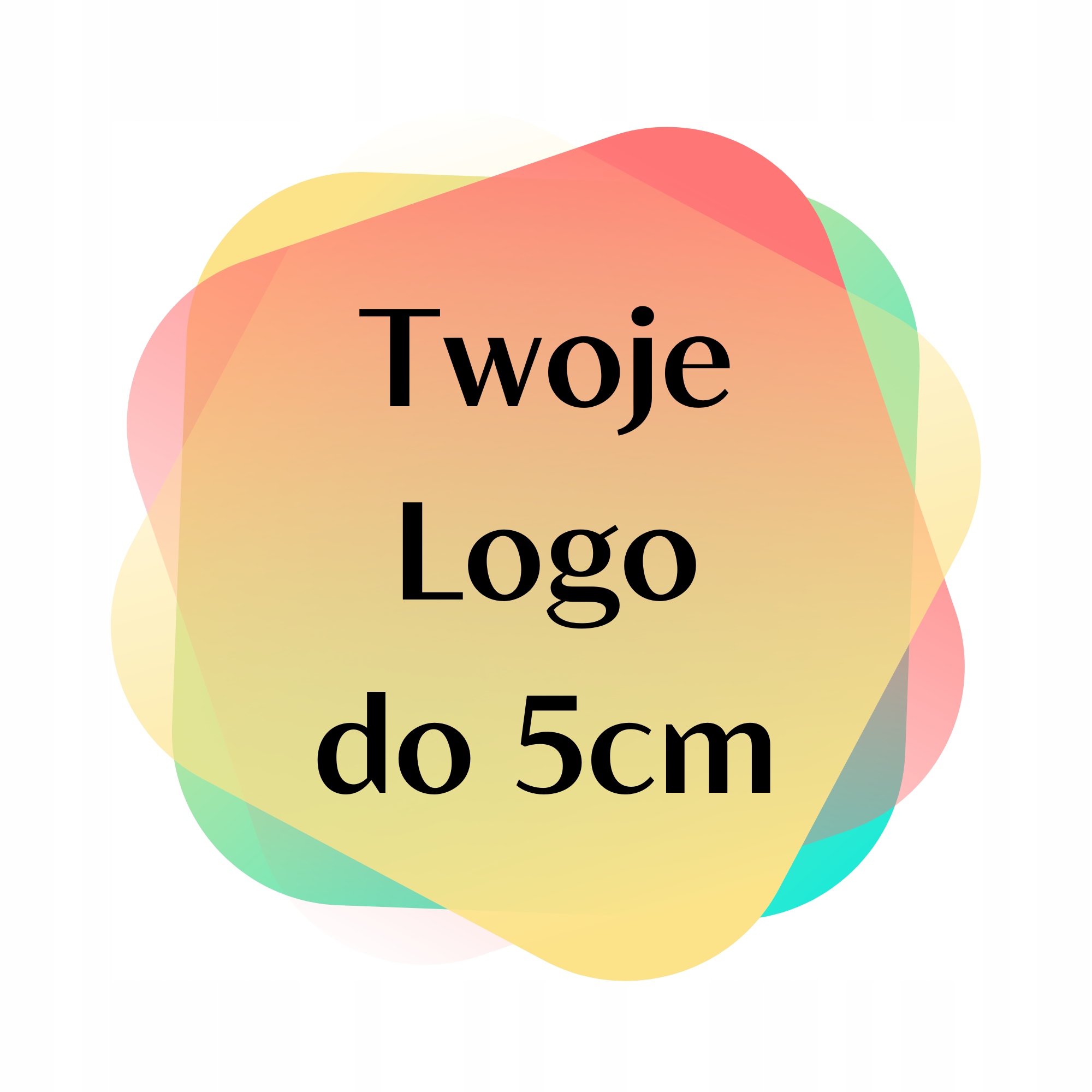 

Naprasowanka Logo Termo Naklejka Aplikacja do 5cm