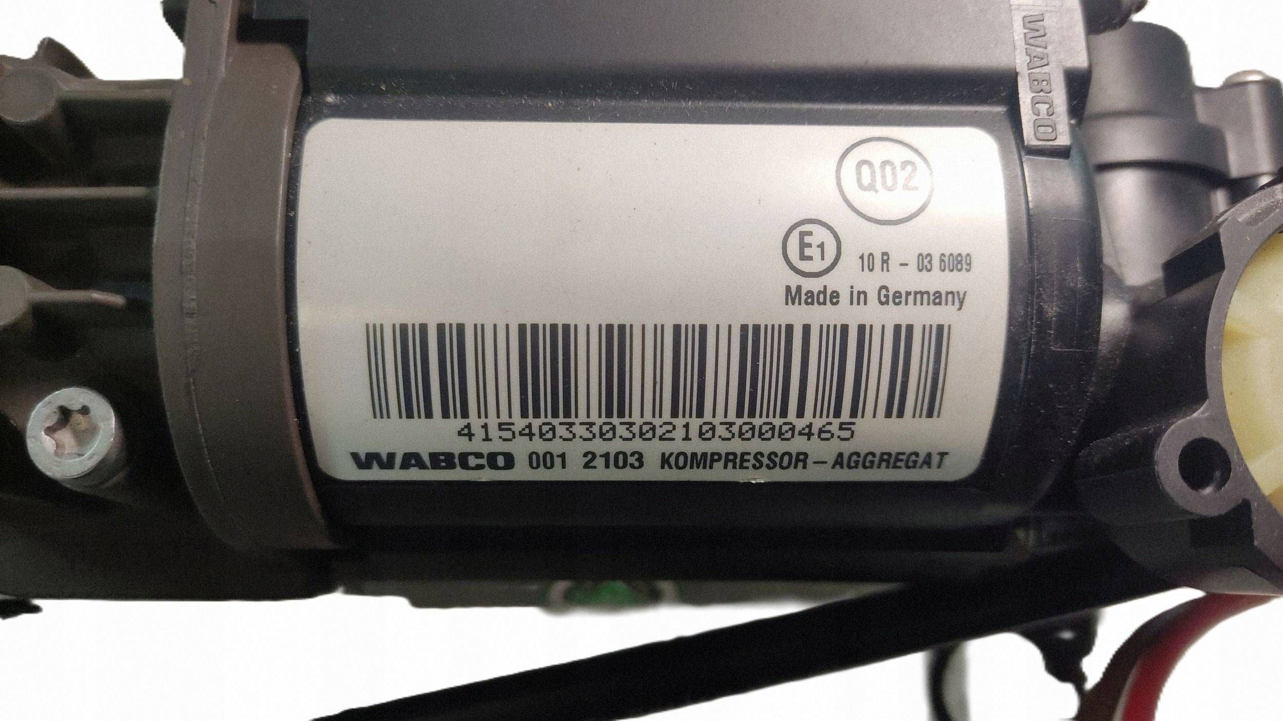 compressor; compressor springing PNEUMATYCZNEGO MERCEDES-BENZ S W220
