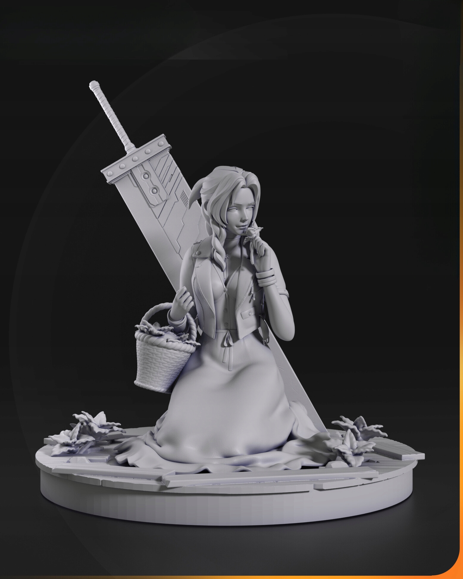 Figurka Aerith Gainsborough ze série Final Fantasy VII