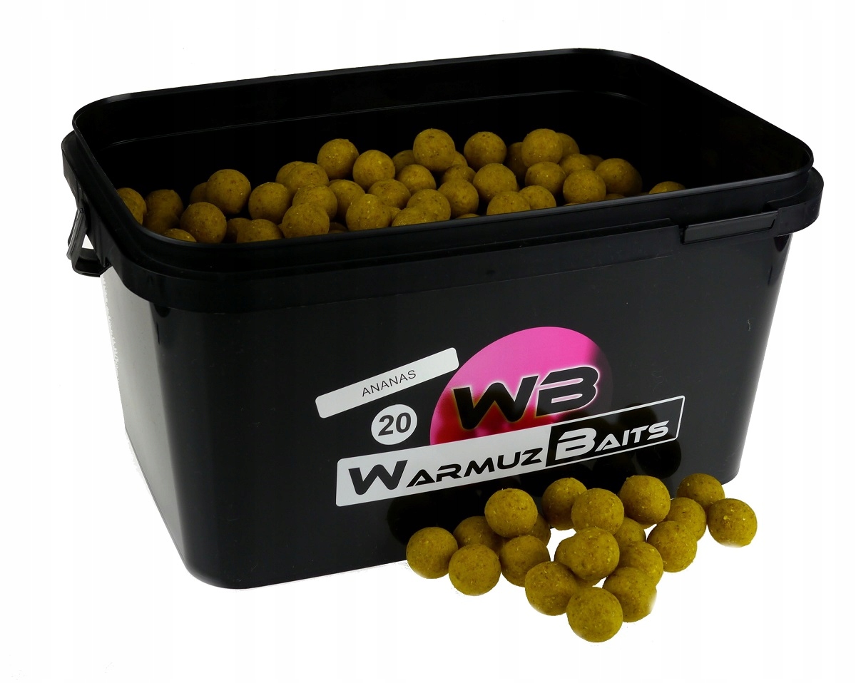 Kulki Ananas 20mm 3kg Wiaderko Warmuz Baits
