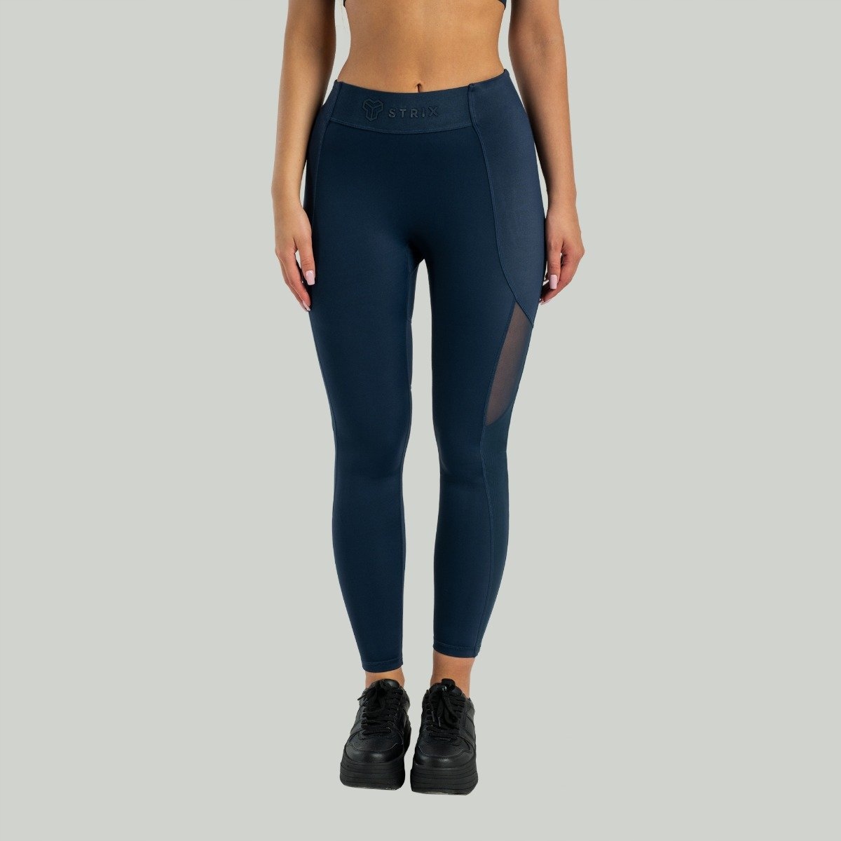 GymBeam Damskie legginsy Alpha Midnight Blue Xs