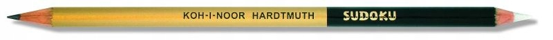 OŁÓWEK SUDOKU GRAFIT/GUMA 2B KOH INOOR