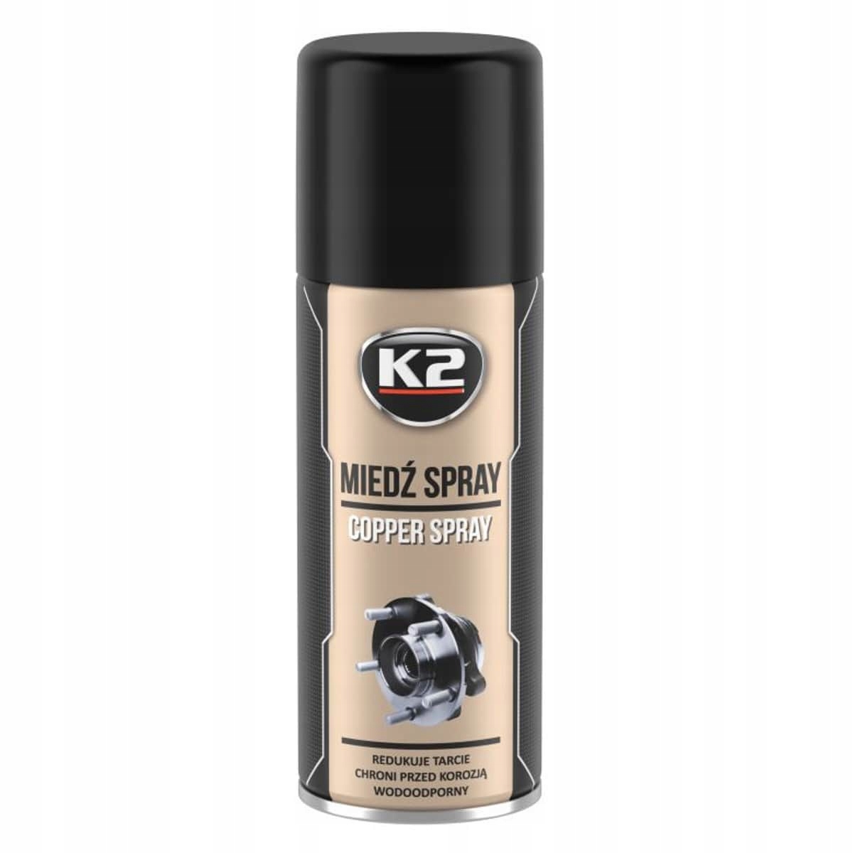 K2 MIEDŹ SPRAY 400ml SMAR MIEDZIANY MIEDZIOWY