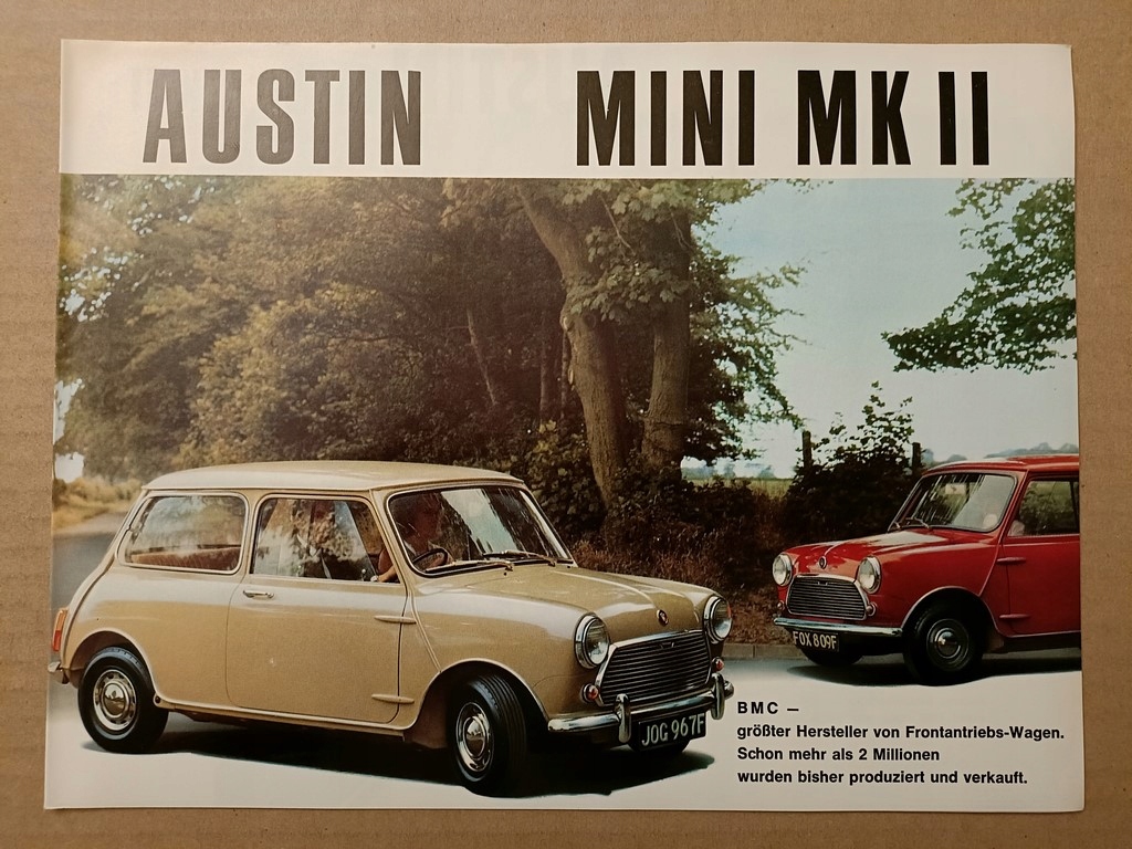 Prospekt - AUSTIN MINI MK II - 197? r