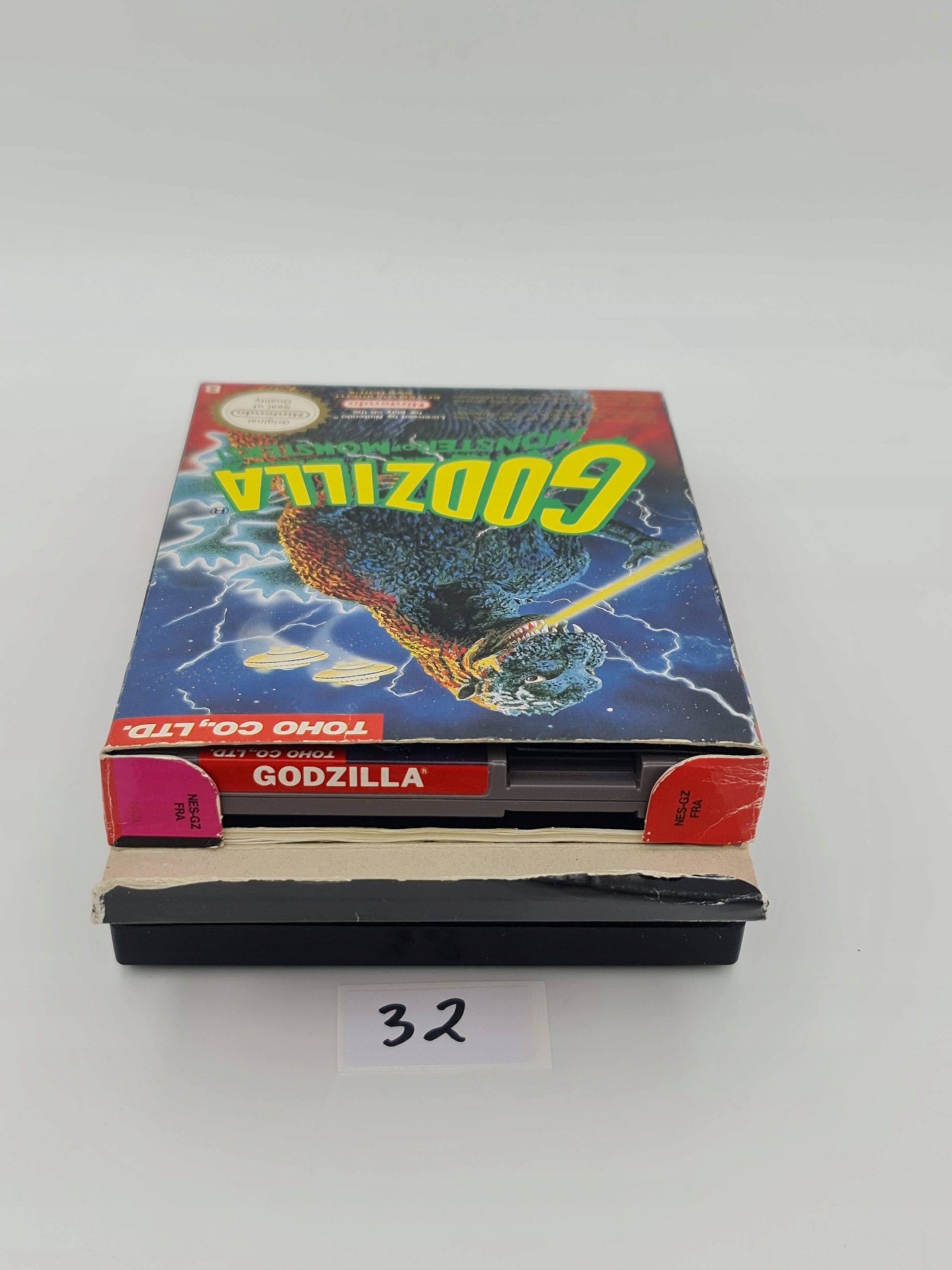 NINTENDO NES GODZILLA MONSTER OF MONSTERS Tytuł Godzilla Monster of Monsters
