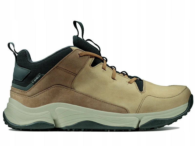 Clarks Pánské polobotky Tri Path Mid voděodolné velikost 39,5 hnědé