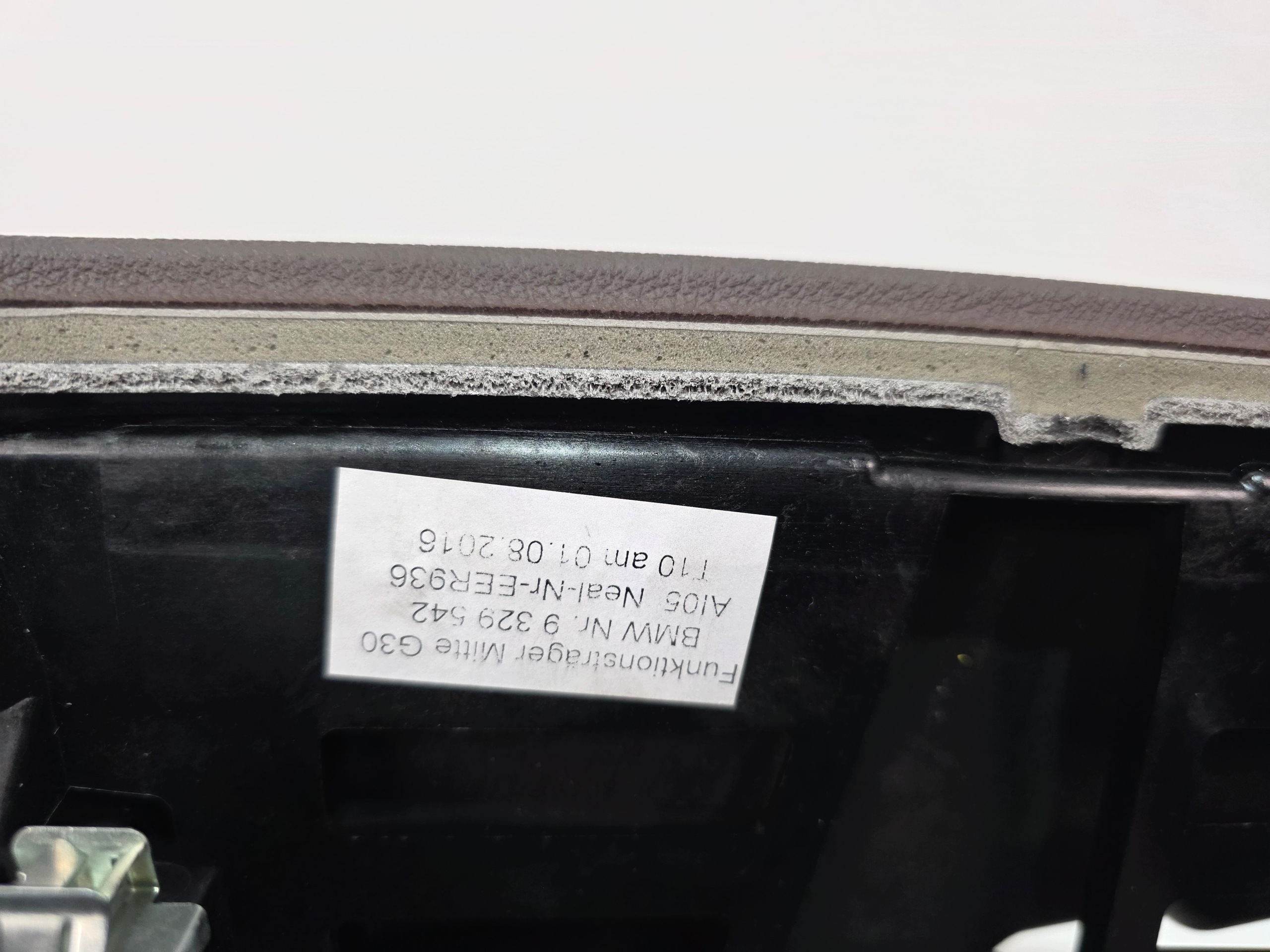 panneau d'instruments console HEAD-UP HUD MOKKA BMW G32