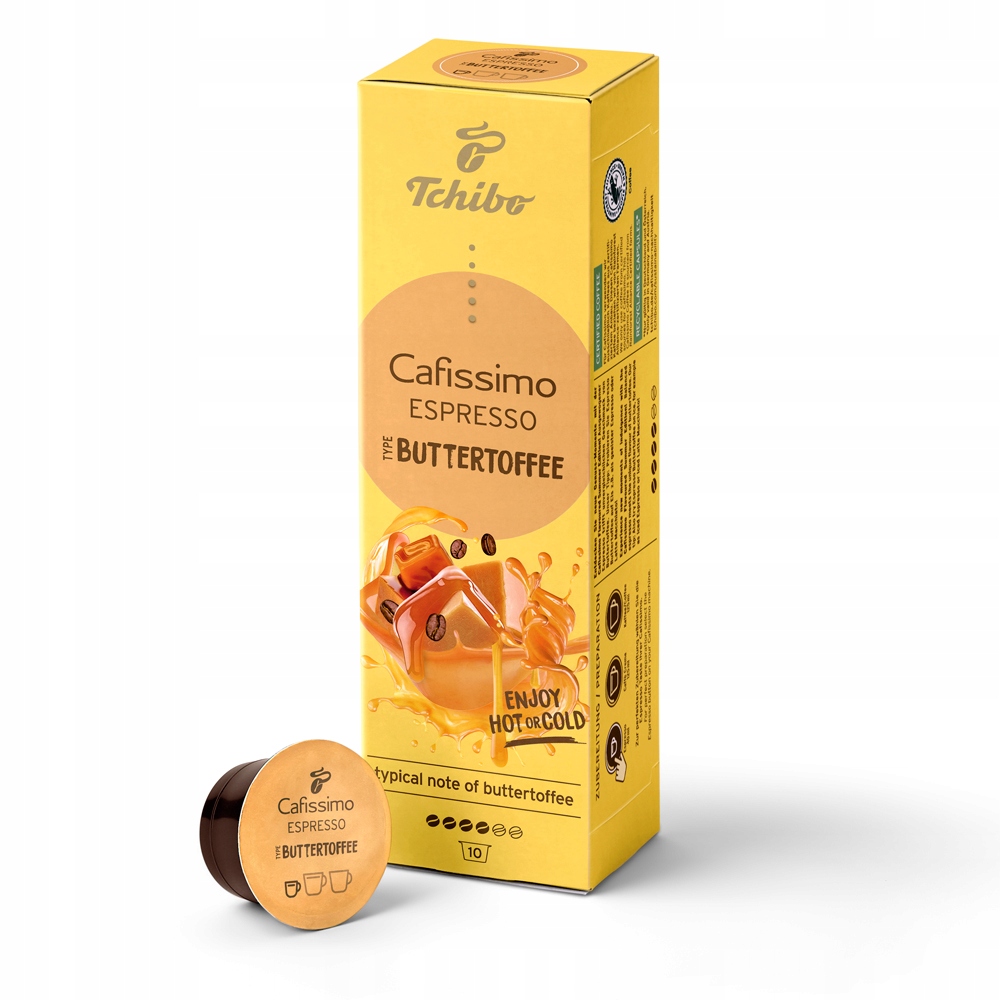 Tchibo Kawa Cafissimo Espresso ButterToffee 10 kapsułek