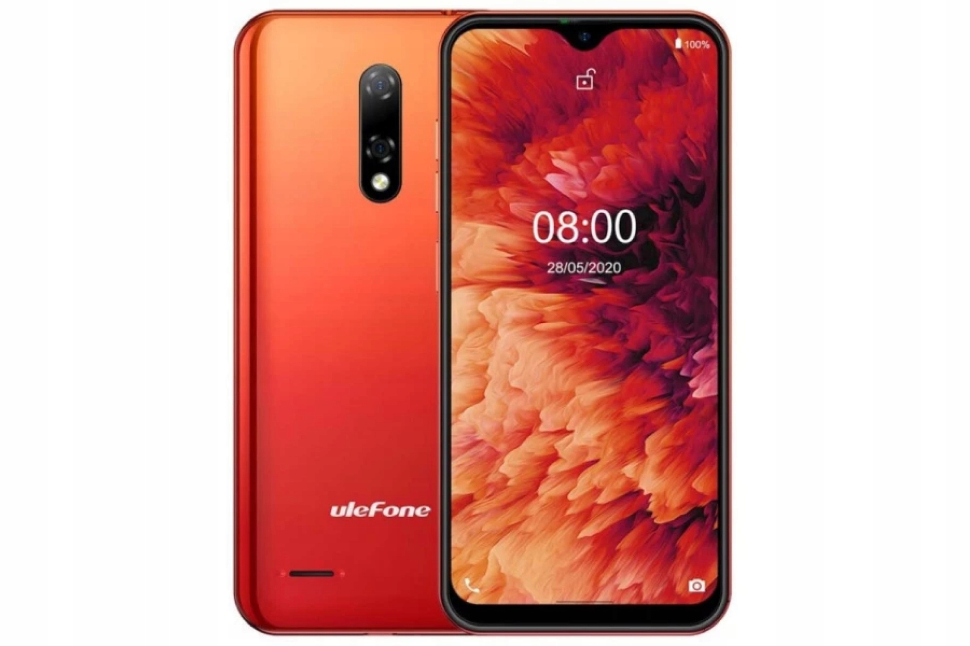 Smartfon Ulefone Note 8 2 GB / 16 GB 3G czerwony