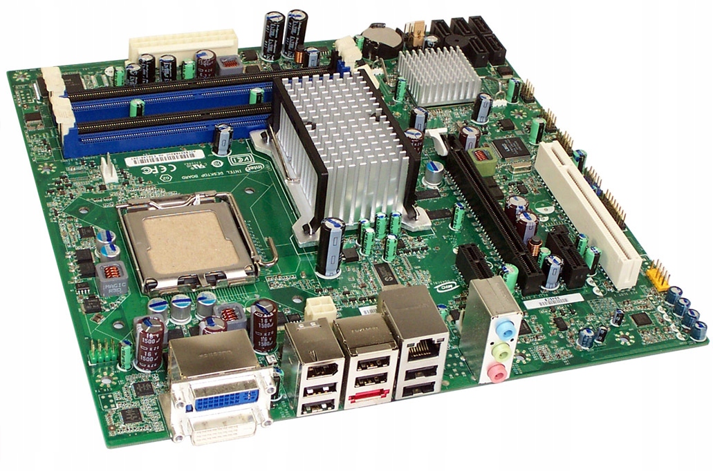 

Solidna Płyta Główna Intel LGA775 DDR2 Grafika DVI