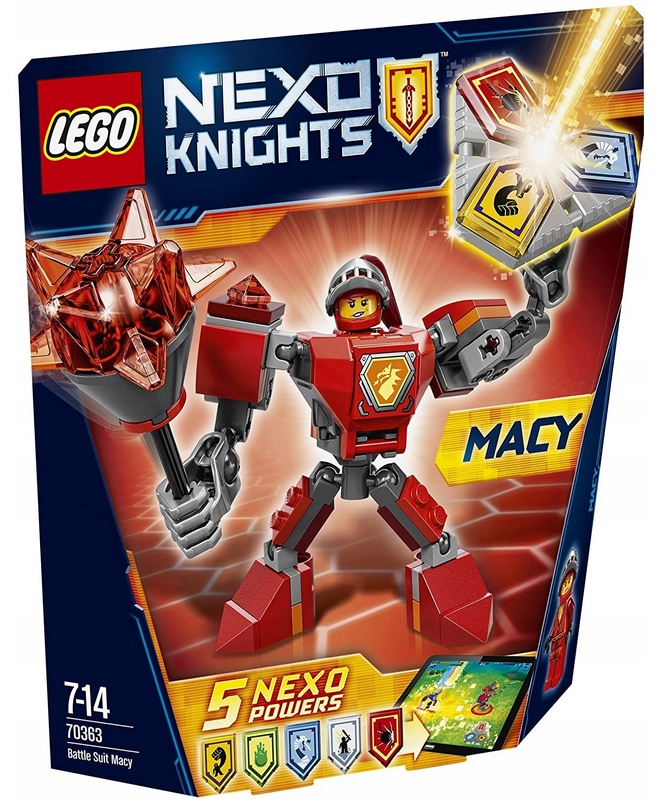 Lego Nexo Knights 70363 Zbroja Macy