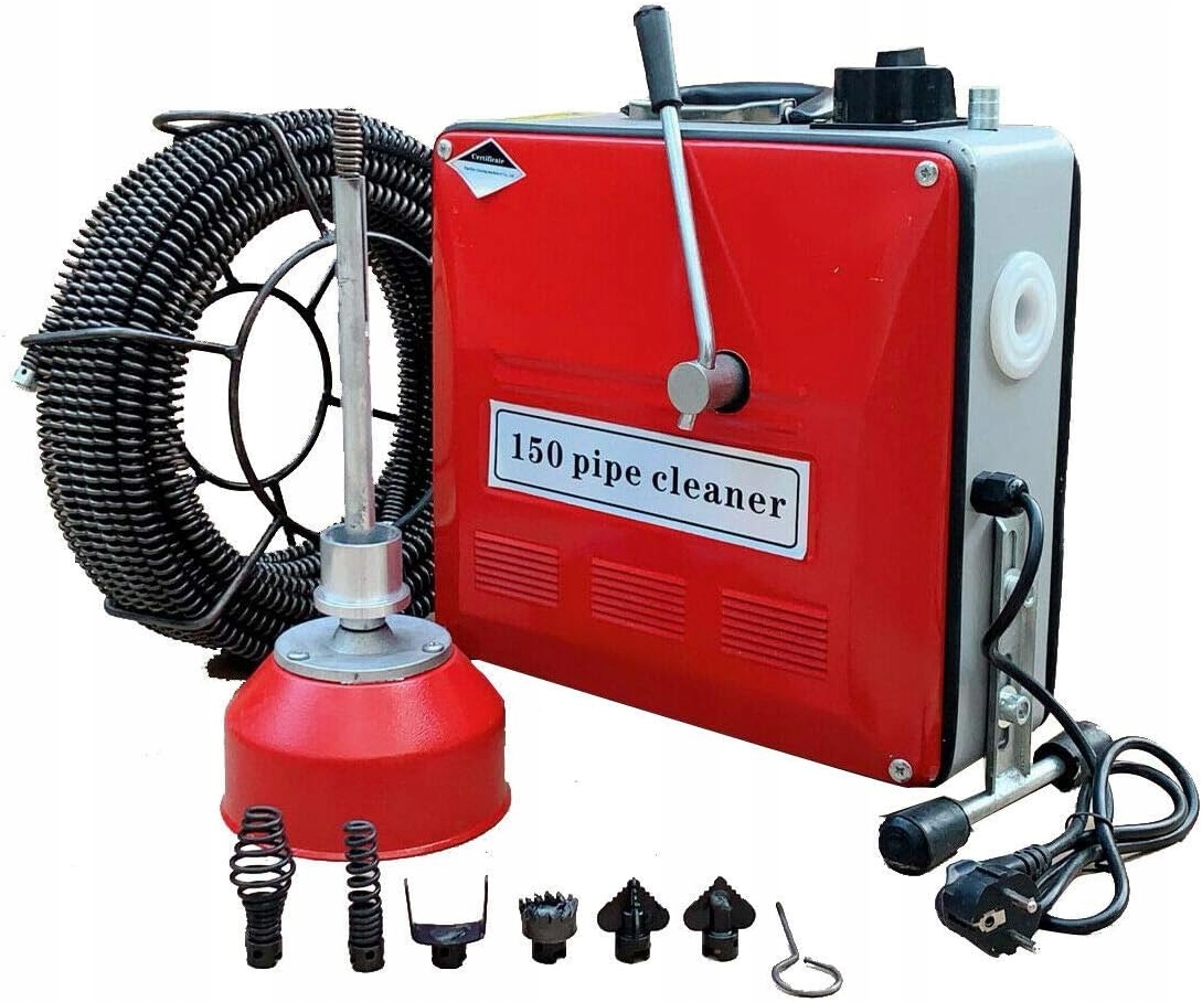 Stroj Na Čistenie Rúr Na Pretláčanie Ikaufenu 230 V Hadica 30 M