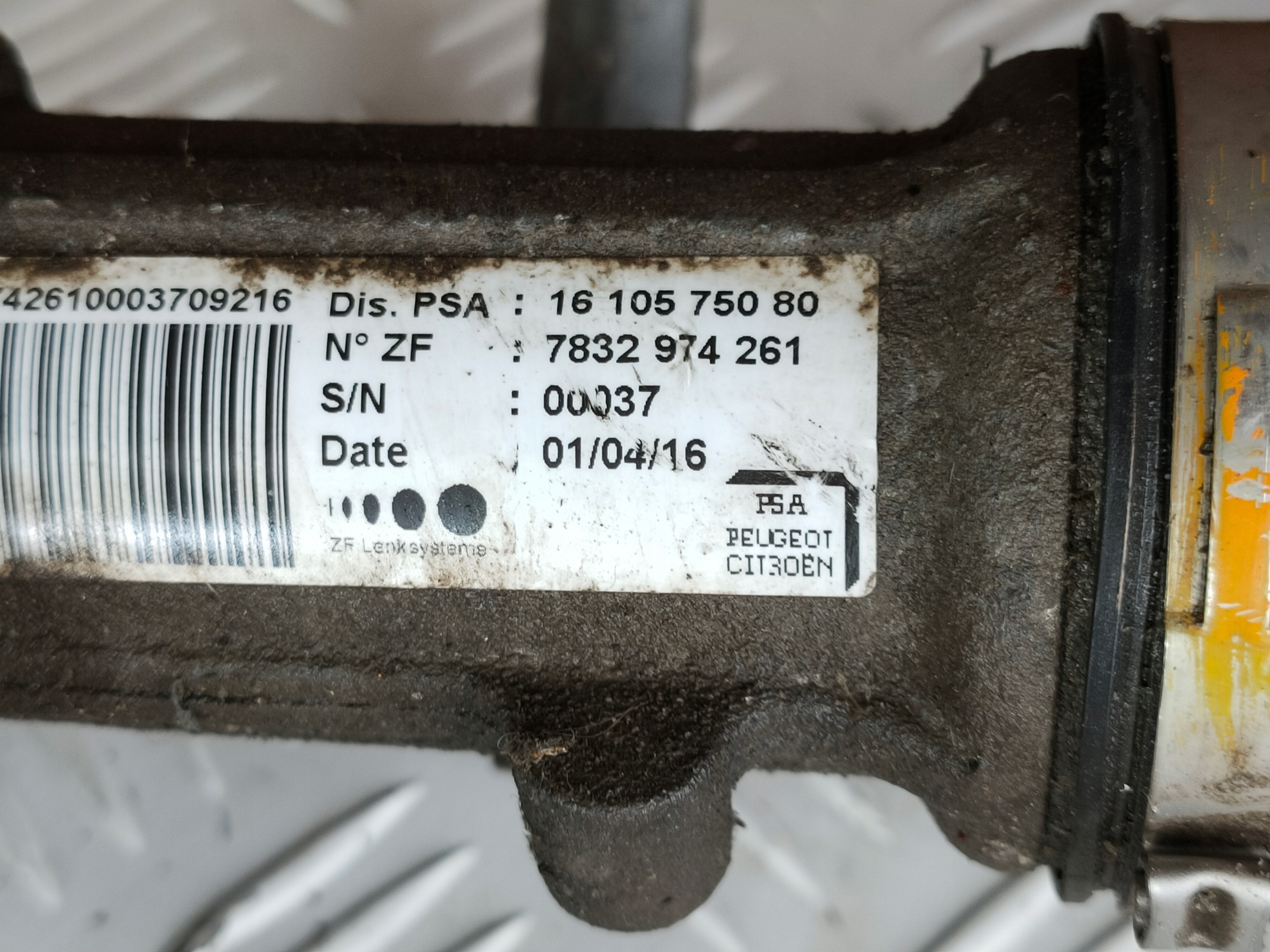 CITROEN C5 III 08-16 X7 control drag rod servo steering 1610575080 EU